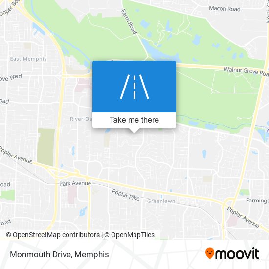 Monmouth Drive map