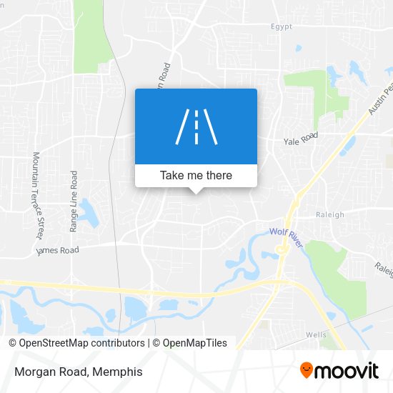 Mapa de Morgan Road