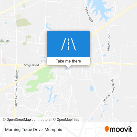 Morning Trace Drive map