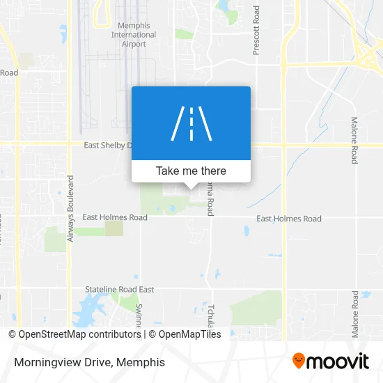 Morningview Drive map