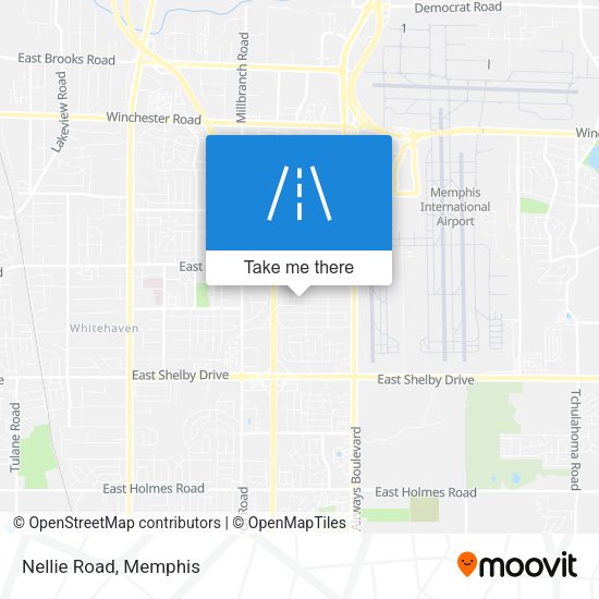 Mapa de Nellie Road