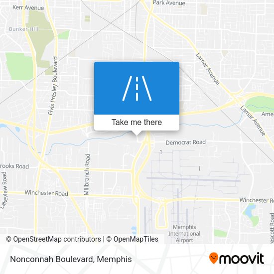 Mapa de Nonconnah Boulevard