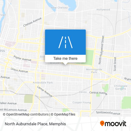 Mapa de North Auburndale Place