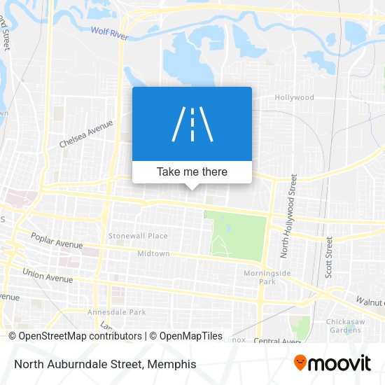 North Auburndale Street map