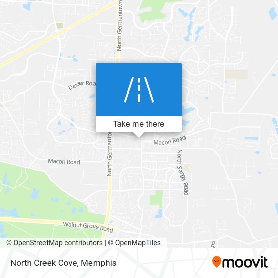 Mapa de North Creek Cove
