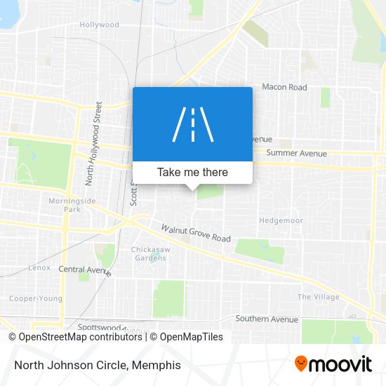 North Johnson Circle map