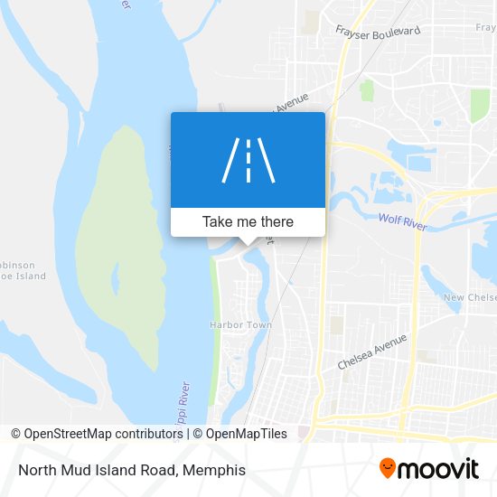 Mapa de North Mud Island Road
