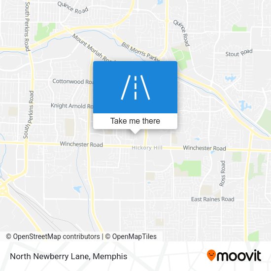 Mapa de North Newberry Lane