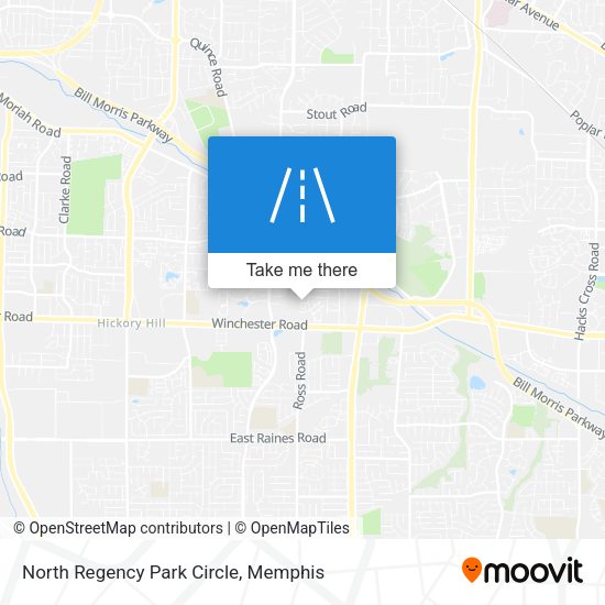 North Regency Park Circle map
