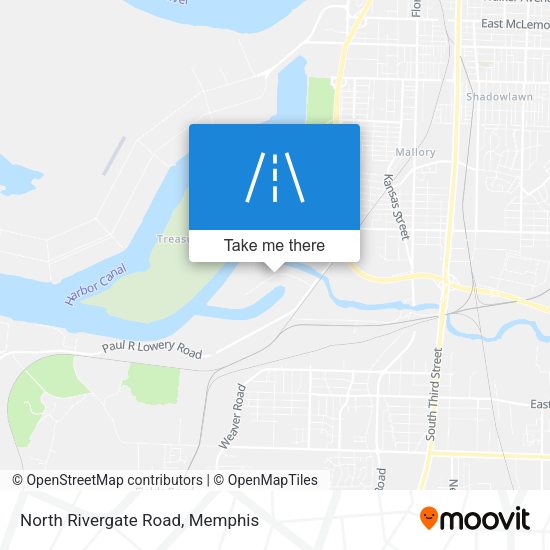 Mapa de North Rivergate Road