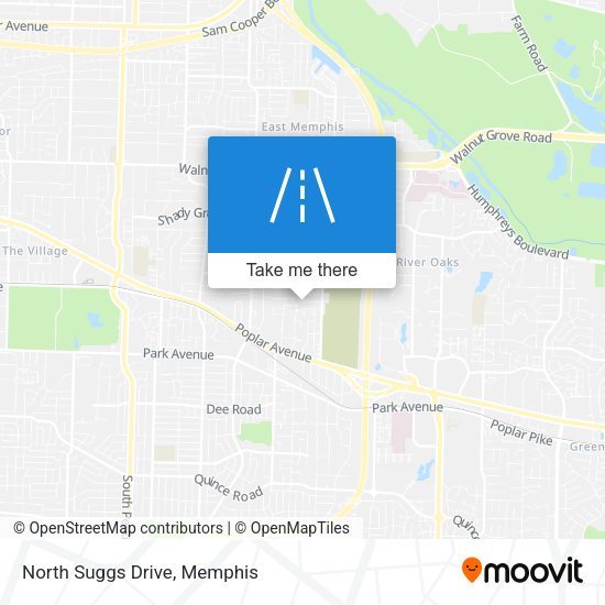 Mapa de North Suggs Drive