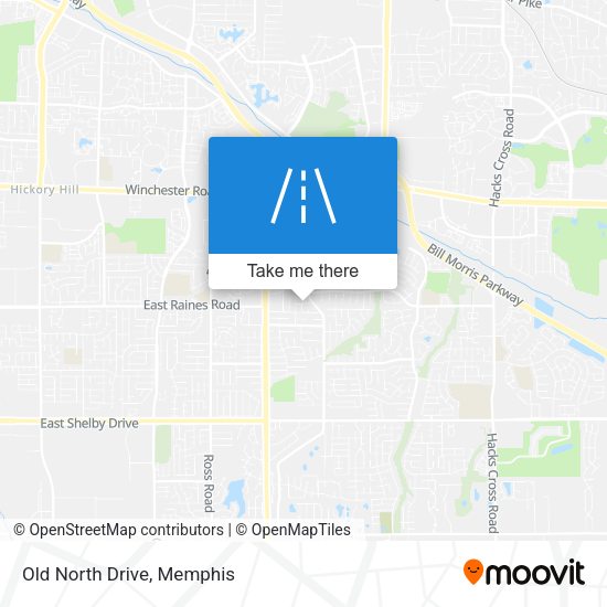 Mapa de Old North Drive