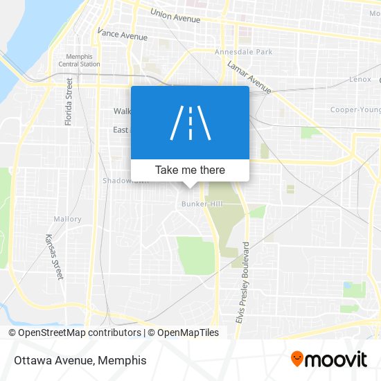 Ottawa Avenue map