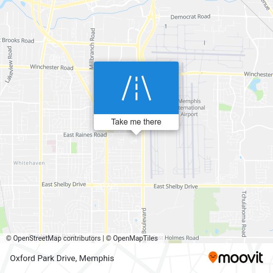 Mapa de Oxford Park Drive