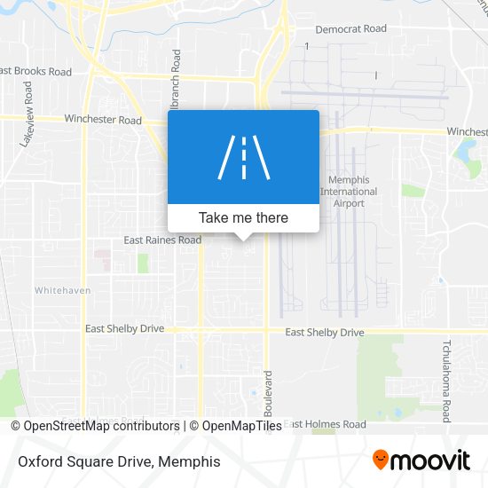 Oxford Square Drive map