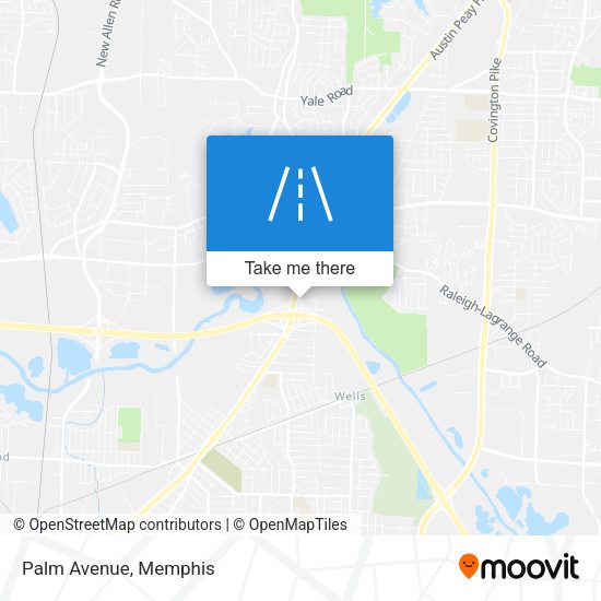 Mapa de Palm Avenue