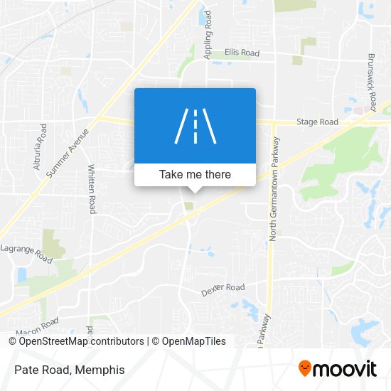 Mapa de Pate Road