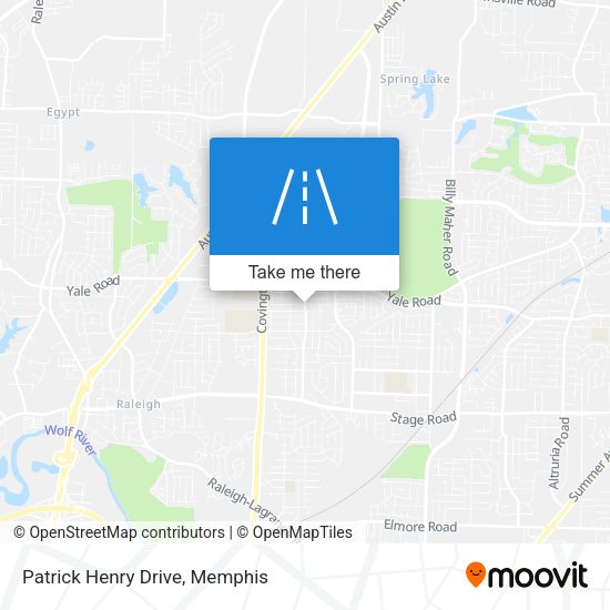 Mapa de Patrick Henry Drive