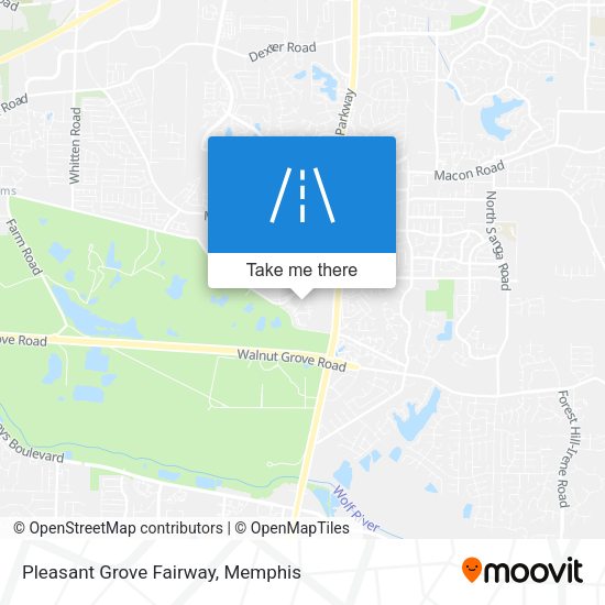 Mapa de Pleasant Grove Fairway