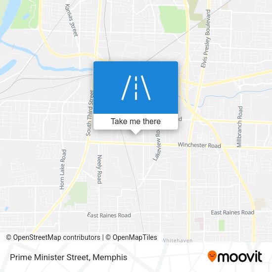 Prime Minister Street map
