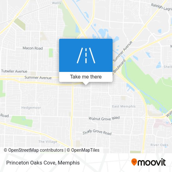 Mapa de Princeton Oaks Cove