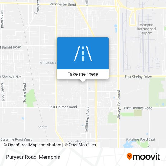 Mapa de Puryear Road