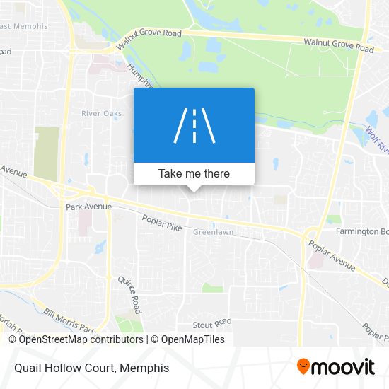 Mapa de Quail Hollow Court