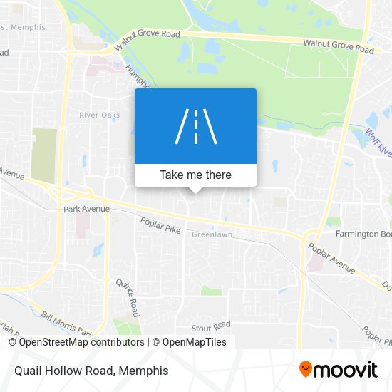 Mapa de Quail Hollow Road
