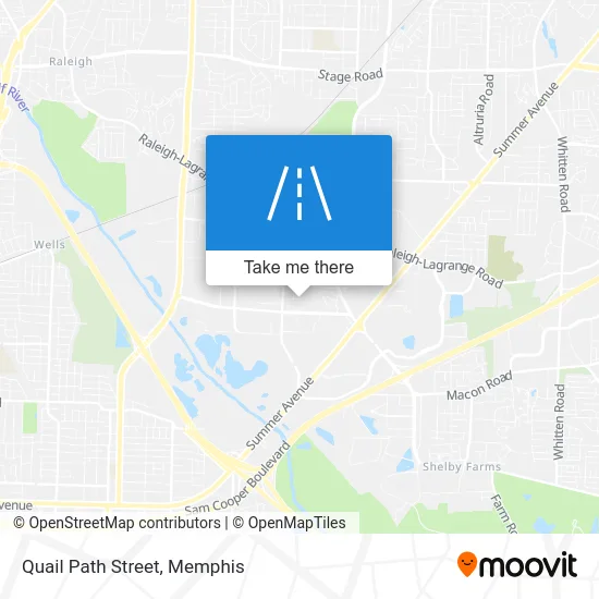 Quail Path Street map