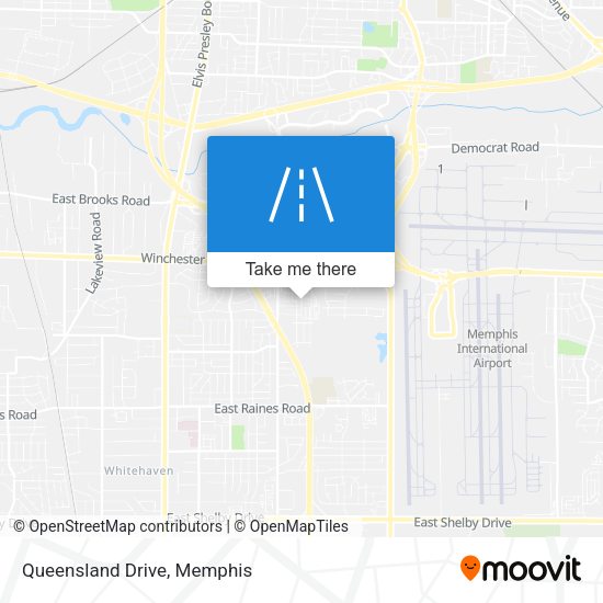 Mapa de Queensland Drive