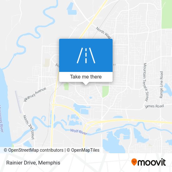 Mapa de Rainier Drive