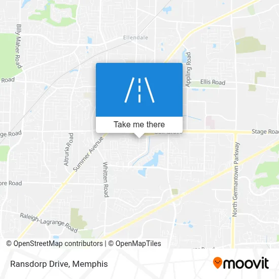 Ransdorp Drive map