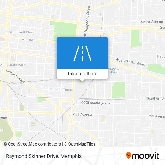 Raymond Skinner Drive map