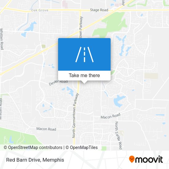 Mapa de Red Barn Drive
