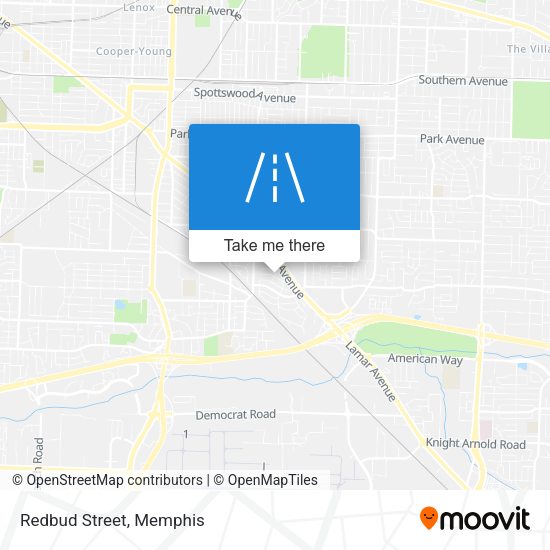 Mapa de Redbud Street