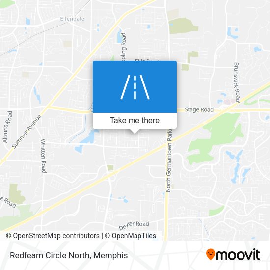 Mapa de Redfearn Circle North