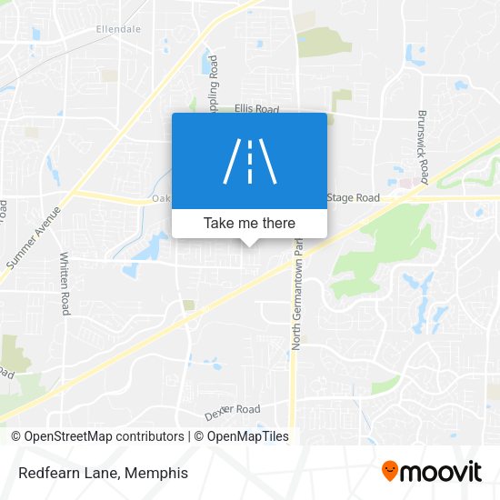 Mapa de Redfearn Lane