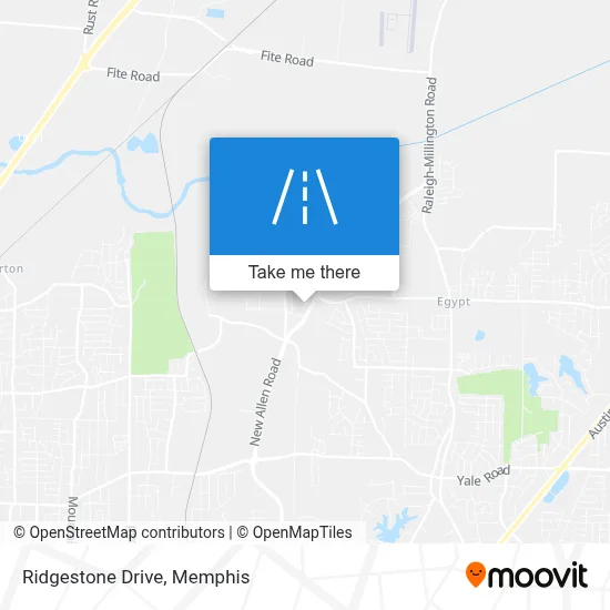 Ridgestone Drive map