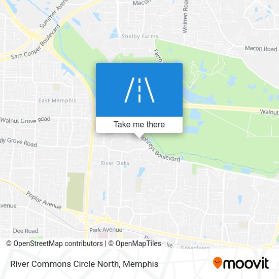 River Commons Circle North map