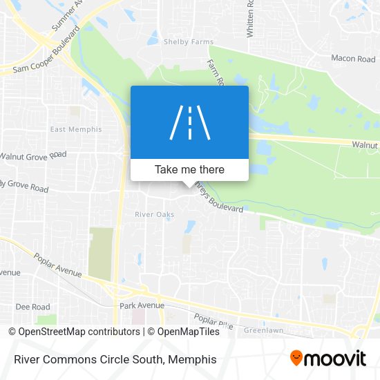 River Commons Circle South map