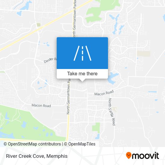 Mapa de River Creek Cove