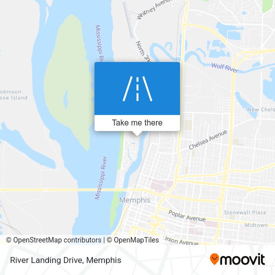 River Landing Drive map
