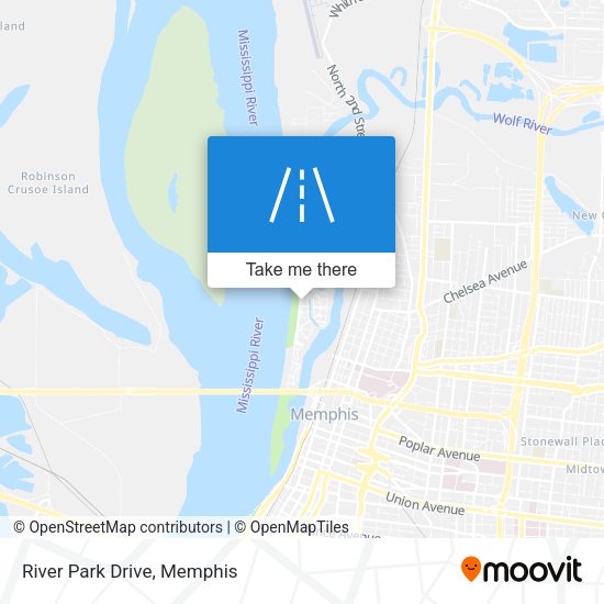 Mapa de River Park Drive