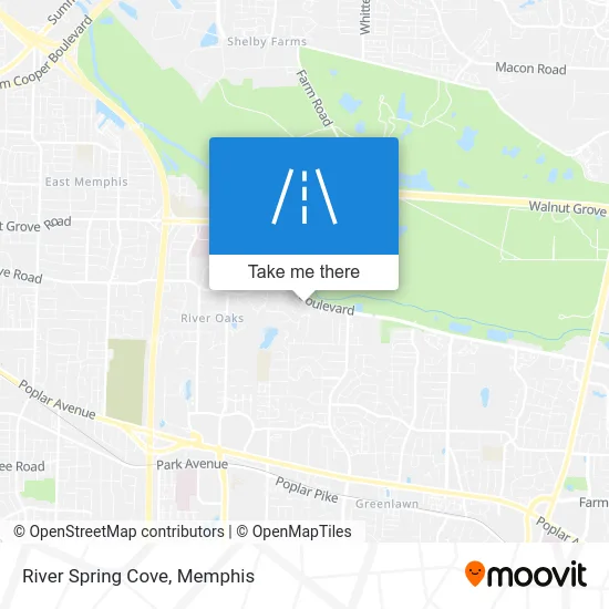 River Spring Cove map