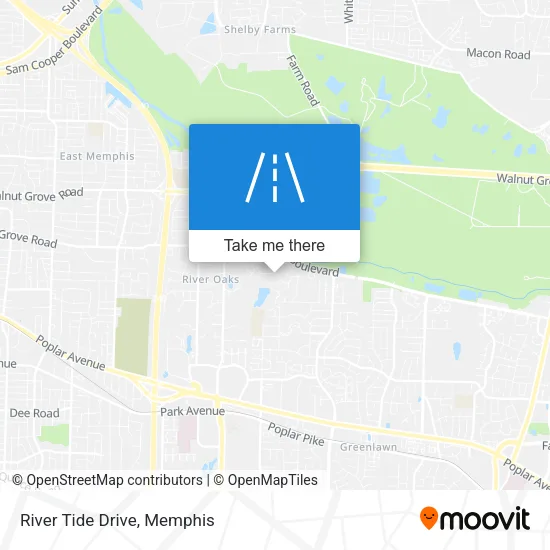 River Tide Drive map