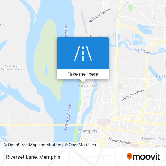 Mapa de Riverset Lane