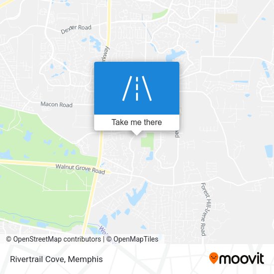 Mapa de Rivertrail Cove