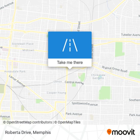 Mapa de Roberta Drive