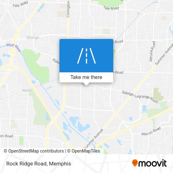 Mapa de Rock Ridge Road