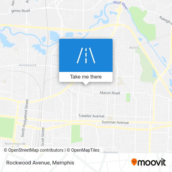 Mapa de Rockwood Avenue